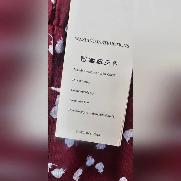 Dokotoo Women's Casual V Neck Alicia Smocked Long Sleeve Chiffon Blouse Size 2XL - Picture 15 of 16